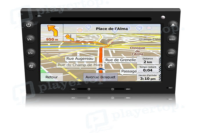 Autoradio gps avec carte europe